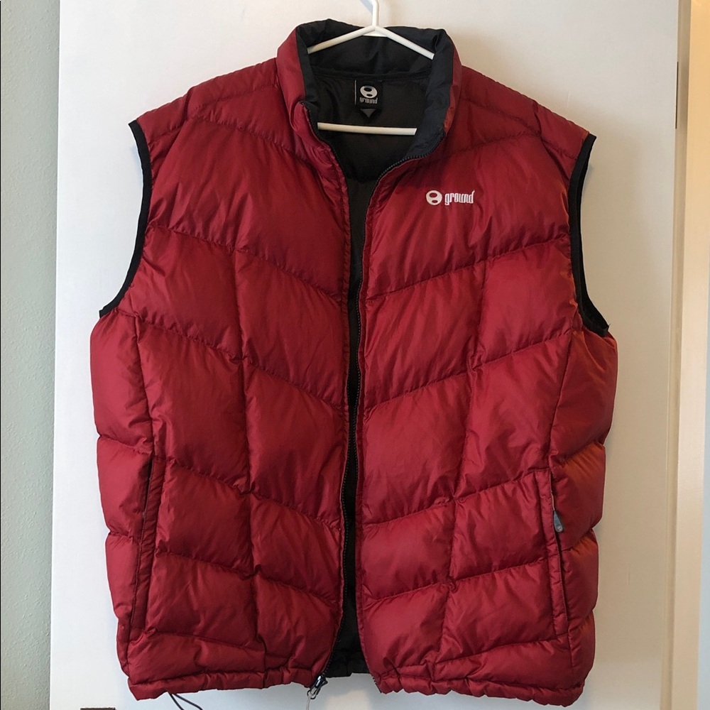 NWOT GROUND DOWN/FEATHER PUFFER VEST MEN'S